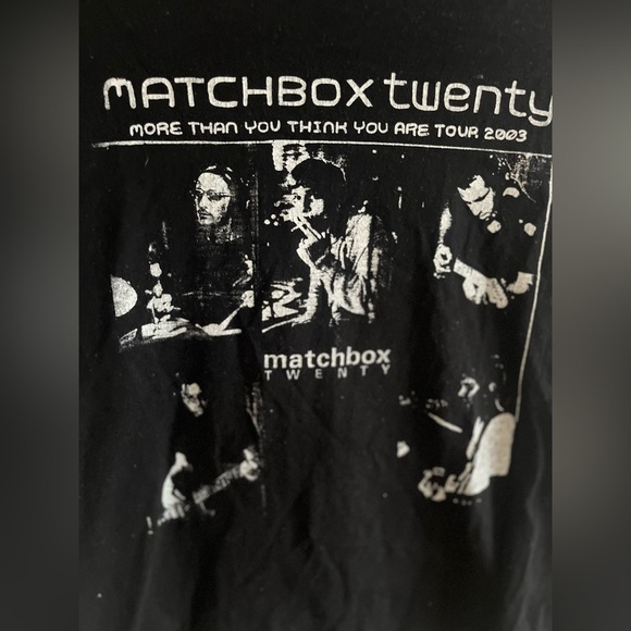 Matchbox Twenty Y2K 2003 Live Concert Band T-Shirt - Picture 8 of 16
